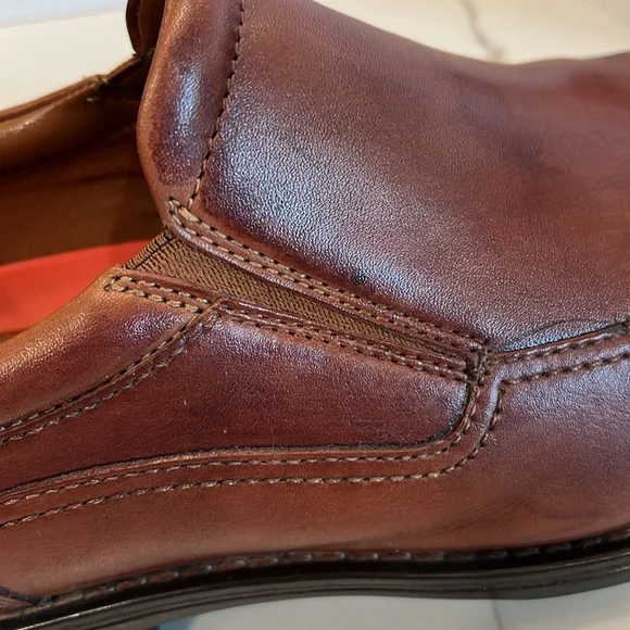 Rockport Brown Walkability Dress Loafers. Shock Absorption Moisture Wicking 10.5 - Picture 4 of 16